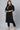 Black Daily Wear Readymade Plus Size Kurti With Bottom