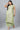 Sea Green Color Regular Wear Simple Readymade Plus Size Kurti With Bottom