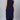 Navy Blue Color Daily Wear Trendy Readymade Plus Size Kurti With Bottom