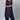 Navy Blue Color Daily Wear Trendy Readymade Plus Size Kurti With Bottom