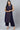 Navy Blue Color Daily Wear Trendy Readymade Plus Size Kurti With Bottom