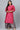Pink Color Art Silk Fabric Casual Readymade Plus Size Kurti With Bottom