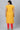 Mustard Color Art Silk Fabric Daily Wear Readymade Plus Size Kurti With Bottom