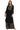 Crepe Fabric Regular Wear Kurti With Bottom In Black Color
