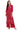 Crepe Fabric Regular Wear Red Color Kurti With Bottom