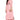 Pink Color Casual Wear Art Silk Fabric Readymade Top Bottom Set