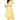 Casual Wear Art Silk Fabric Readymade Top Bottom Set In Yellow Color