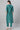 Teal Color Regular Wear Art Silk Fabric Readymade Top Bottom Set
