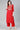 Regular Wear Red Color Readymade Top Bottom Set In Rayon Fabric