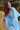 Rayon Fabric Festive Wear Sky Blue Color Hand Dyed Kaftan Dress