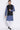 Blue Color Reception Wear Kurta Pyjama With Jacket In Cotton Fabric