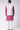 Pink Color Cotton Fabric Wedding Wear Kurta Pyjama With Waist Coat