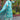 Printed Work Sky Blue Color Kurti Bottom Dupatta Set