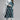 Teal Color Rayon Fabric Kurti Bottom Set With Dupatta