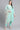 Readymade Sea Green Color Printed Kurti Bottom With Dupatta In Cotton Fabric