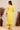 Beautiful Floral Printed Cotton Fabric Kurti With Bottom In Yellow Color