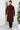 Beautiful Maroon Color Fancy Fabric Reception Wear Stylish Readymade Kurta Pyjama For Men