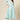 Printed Work Casual Wear Light Cyan Color stylish Anarkali Kurti In Cotton Fabric