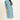 Cotton Fabric Printed Daily Wear Wonderful Straight Kurti In Cyan Color