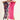 Rayon Fabric Casual Wear Pink Color Delicate Shaded Kaftan