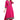 Casual Wear Crepe Fabric Rani Color Glamorous Kurti Palazzo Set