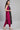Magenta Color Crepe Fabric Casual Wear Charming Top With Bottom