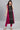 Magenta Color Crepe Fabric Casual Wear Charming Top With Bottom