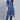 Casual Wear Blue Color Art Silk Fabric Top Bottom Set With Imperial Printed Work