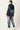 Navy Blue Color Admirable Casual Look Dyed Co Ord In Rayon Fabric