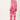 Pink Color Casual Look Adorning Dyed Co Ord In Rayon Fabric