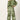 Rayon Fabric Casual Look Green Color Engaging Dyed Co Ord