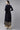 Fabulous Festive Look Rayon Fabric Kurti In Navy Blue Color