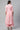 Gorgeous Printed Peach Color Cotton Fabric Kurti Palazzo Set