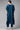 Imperial Teal Color Rayon Fabric Kaftan With Bottom