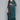 Teal Color Rayon Fabric Contemporary Top Bottom Dupatta Set