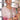 Radiant White And Pink Chinon Readymade Kurti
