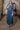 Elegant Cotton Readymade Top Bottom Set in Teal Color