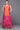 Exclusive Pink Color Organza Fabric Function Printed Top With Bottom Set