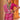 Casual Wear Art Silk Fabric Rani Color Majestic Saree