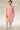 Cotton Fabric Peach Color Function Wear Beguiling Kurta Pyjama With Printed Work