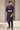 Fascinate Navy Blue Color Banarasi Art Silk Fabric Reception Wear Readymade Kurta Pyjama For Men