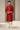 Captivating Red Color Banarasi Art Silk Fabric Festive Wear Readymade Kurta Pyjama For Men
