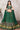 Embroidered Work Green Color Georgette Fabric Spectacular Wedding Wear Readymade Lehenga