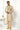 Pretty Silk Fabric Wedding Wear Readymade Men Sherwani In Beige Color With Stole