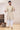 Beige Color Silk Fabric Wedding Wear Readymade Indo Western For Men