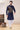 Blue Gorgeous Silk Fabric Wedding Wear Readymade Indo Western For Men