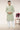 Georgette Sea Green Color Readymade Lucknowi Work Designer Men Kurta