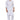White Cotton Graceful Readymade Men Pathani Style Kurta Pyjama For Festive Wear