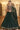 Winsome Embroidered Work On Dark Green Color Georgette Lehenga
