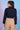 Exclusive Navy Blue Rayon Fabric Self Design Readymade Top